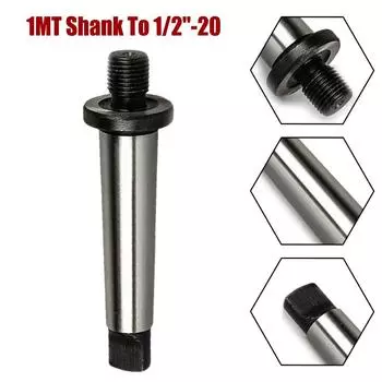 Адаптер Morse Taper MT1 1MT Shank To 1/2\ \ -20 Резьбовой патрон для сверлильного патрона
