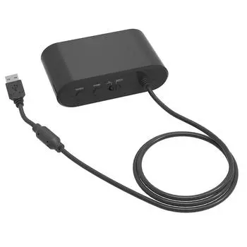 Адаптер N64 с 2 портами USB-конвертер Plug and Play для модели Switch/OLED ПК с ОС Windows