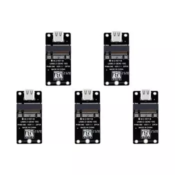 Адаптер NGFF - USB 3.2 Type-C M.2 B Key M2 NGFF SSD адаптер Поддержка M2 SSD