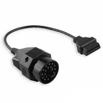 Адаптер OBD OBD II для BMW 20-контактный разъем OBD2 16-контактный гнездовой разъем e36 e39 X5 Z3 чёрный