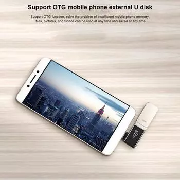 Адаптер Otg Usb3.0 «мама» для высокоскоростной передачи данных Type-c Адаптер Typec для USB3.0 A male to C female