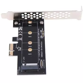 Адаптер PCIE-M2 Поддержка адаптера PCI Express 3.0 X1-NVME SSD 2230 2242 2260