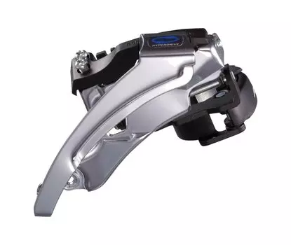 Адаптер переднего переключателя SHIMANO Band Type, совместимый с верхней тягой, верхний EFDM310X6 ALTUS (MTB) FD-M310-X6 34,9 мм (31,8/28,6 мм в комплекте) Свинг/Двойной 3X8S/7S