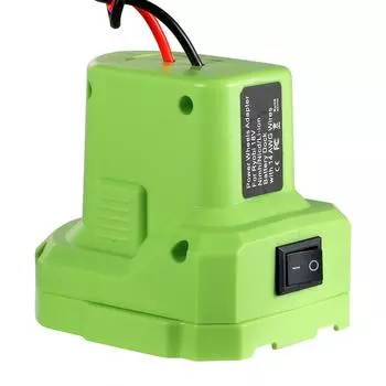Адаптер Power Wheels с переключателем для док-коннектора аккумулятора Ryobi 18V