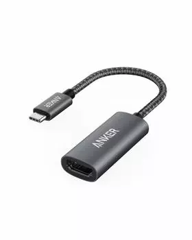 Адаптер-преобразователь HDMI Anker, совместимый с Macbook и другими устройствами PowerExpand+ USB-C и [4K] (60Гц) Совместимо] Pro/MacBook Air/iPad