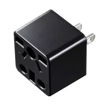 Адаптер-преобразователь питания Sanwa Supply Japan, черный, многофункциональный, TR-AD5BK