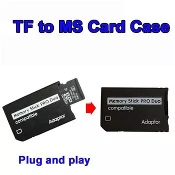 Адаптер PSP PRO DUO Чехол для карты памяти Переходник TF на MS Memory Stick