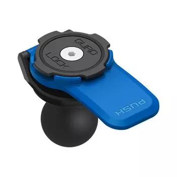 Адаптер Quad Lock Ball для iPhone Samsung Galaxy Phone черный, универсальный, подходит для 1 дюйма QLM-BAL-2 чёрный