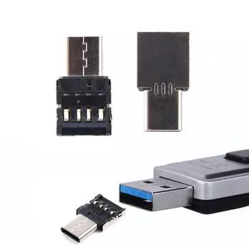 Адаптер типа C к USB OTG для USB-накопителя S8 Note8 Android Phone 1
