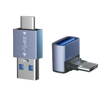 Адаптер типа C на USB USB-C 3.1 «мама» на «папа» типа C Преобразователь разъема для передачи данных A 1pcs
