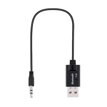 Адаптер USB-аудиоразъем Plug And Play USB-аудиоразъем 3,5 мм приемник BT4.2 Hi-Fi музыка аудио автомобильный стереоразъем кабели USB-шнур france