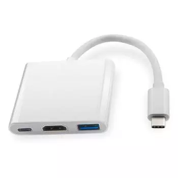 Адаптер USB C HUB к HDMI-совместимому адаптеру для Macbook Pro/Air 3 USB Type C Hub к HDMI-совместимому порту USB 3.0 4K USB-C Power Delivery