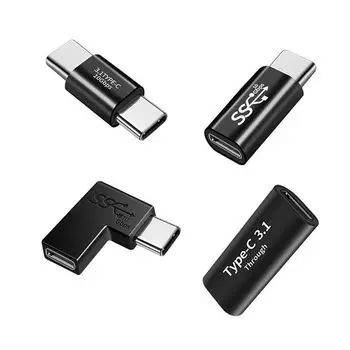 Адаптер зарядки C «мама-мама» Адаптер типа C USB-адаптер Разъем для зарядного устройства Адаптер USB типа C