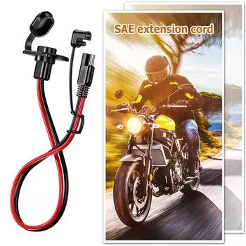 Адаптерный кабель с разъемом SAE для быстрого подключения к панели, 12AWG, 30 см, 12В 24В