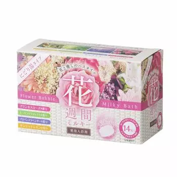 addgood Hana Weekly Foaming Bath Salts Nigoriyu Type 14 Tablets