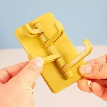 Adhesive Hook Rotatable Seamless Strong Bearing Stick Hooks Bathroom Wall Hanger Bathroom Kitchen Organizer Supplies красный