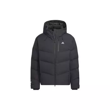Adidas 800 Fill однотонная спортивная повседневная куртка с капюшоном унисекс куртка черная IW0782 XXS
