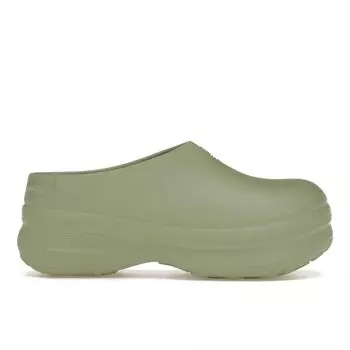adidas Adifom Stan Smith Mule Silver Green Женские кроссовки Core-Black IE7053 40