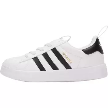 Adidas AdiFOM Superstar 360 C белые черные детские кроссовки обувь-белый цвет-черный золотой-металлик JS0718 28