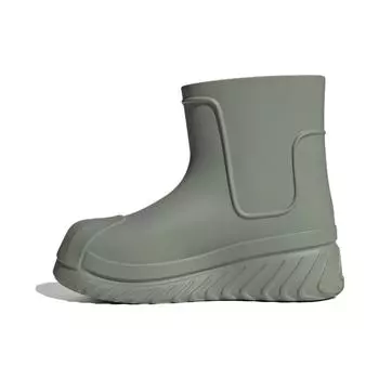 Adidas AdiFOM Superstar Boot Серебристо-зеленые женские кроссовки Серо-черные IE4614 36