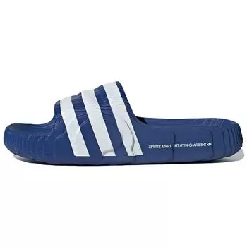 Adidas Adilette 22 Slide Royal Blue White Мужские кроссовки Cloud-White IF3667 42