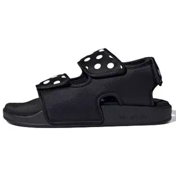 adidas Adilette 3.0 Sandal Polka Dot Женские кроссовки Black Core-Black Off-White EF5641 38