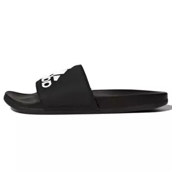 Adidas Adilette CloudFoam Plus Slides Core Черные мужские кроссовки Cloud-White CG3425
