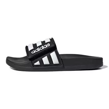 adidas Adilette Comfort ADJ J Black Детские кроссовки Core-Black Cloud-White EG1879 29