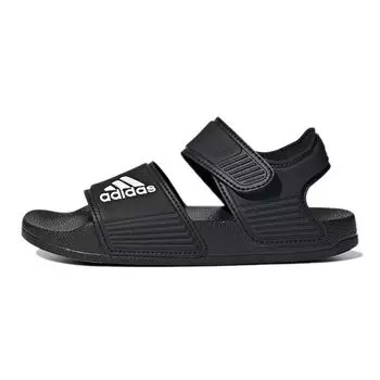 adidas Adilette Sandal J Black White Детские кроссовки Core-Black Cloud-White GW0344 35