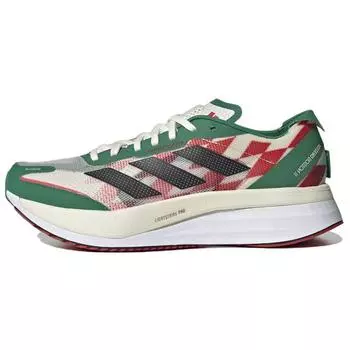 Adidas Adizero Boston 11 Refuel Мужские кроссовки White Chalk-White Core-Black GX6676 44