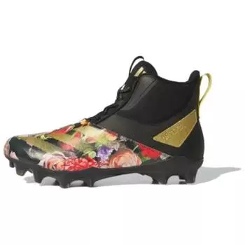 Adidas Adizero Chaos Speed Coronation - Черные мужские кроссовки Core-Black Gold-Metallic ID4821 43