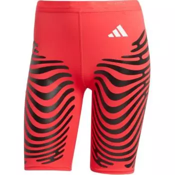 Adidas Adizero Control Удобные облегающие шорты средней посадки длиной три четверти, повседневные женские шорты красного и черного цвета IX8977 S