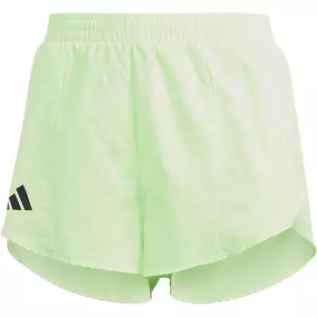 Adidas Adizero Essentials Solid Print Logo Повседневные шорты средней посадки с боковыми разрезами Женские шорты IN8710 XL