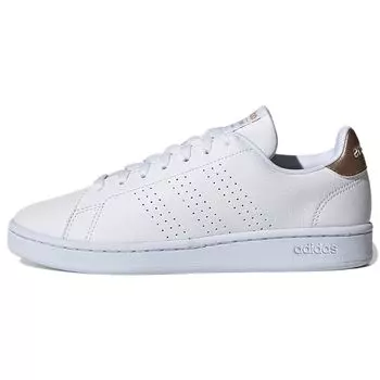 Adidas Advantage White Copper Metallic Женские кроссовки Cloud-White GW4845
