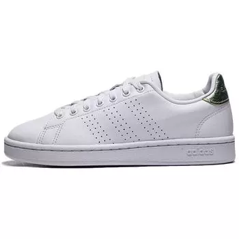 Adidas Advantage White Hi-Res Желтые женские кроссовки Cloud-White FY8956