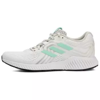 Adidas AeroBounce 2 зеленые женские кроссовки белые бежевые BD7213 36