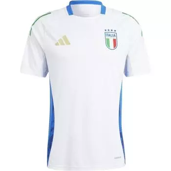 Adidas Aeroready Figc Training 2024 Удобная, приятная для кожи футболка с коротким рукавом для мужчин, белые IQ2173 L