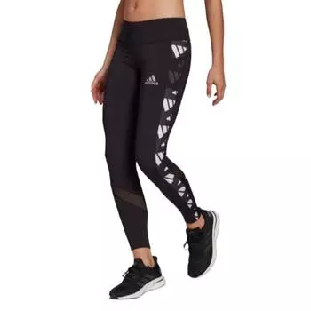 Adidas Aeroready Own The Run Series повседневные мягкие дышащие спортивные брюки женские брюки черные GM1583 S
