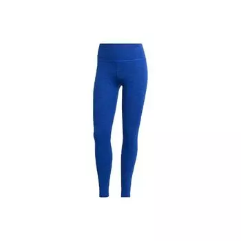 Adidas All Me 7/8 леггинсы однотонные спортивные брюки с логотипом женские леггинсы темно-синие IT9152 L