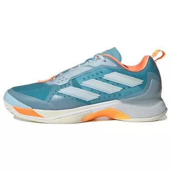 Adidas Avacourt Preloved Blue Orange Женские кроссовки Cloud-White Screaming-Orange HQ8403 36