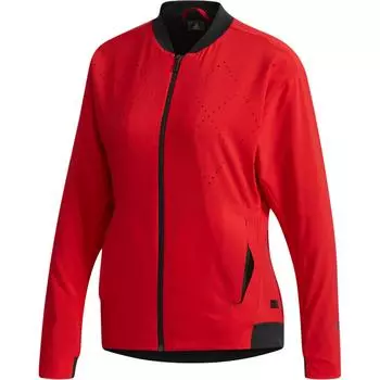 Adidas Barricade однотонная спортивная теннисная куртка женская куртки малиновый CW1136 M