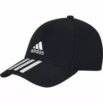 Adidas Baseball Cotton Cap GNS09 cm Men s 3-Stripe Black/White/White (FK0894) 60.0-63.0