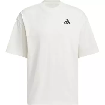 Adidas Баскетбольная футболка Ss25 Intercon Повседневная футболка с круглым вырезом, удобная футболка с коротким рукавом, унисекс, топы KD4292 M