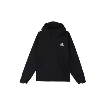 Adidas Bsc 3s рр. Спортивная куртка с капюшоном Мужская верхняя одежда Черный GM2169 S