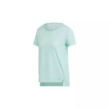 Adidas Chill Tee Женские топы с короткими рукавами мятно-зеленого цвета EI6377 S
