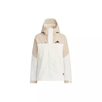 Adidas City Escape 3-в-1 флисовая повседневная куртка с капюшоном женская верхняя одежда Han-Jade-White JE8589 M