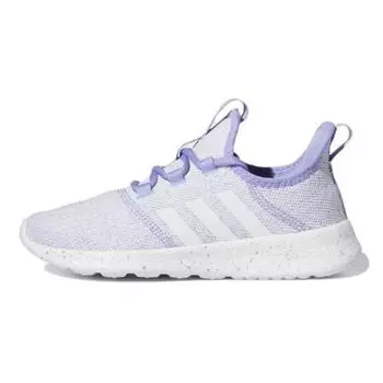 adidas Cloudfoam Pure Slip-On J Светло-фиолетовые крапчатые детские кроссовки Cloud-White Pulse-Mint GY6593 28