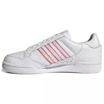 Adidas Continental 80 Stripes White Clear Pink Женские кроссовки Cloud-White Hazy-Rose S42625 36