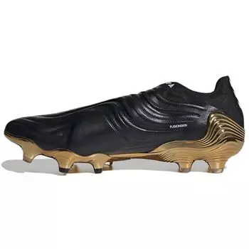 adidas Copa Sense+ FG Black Gold Metallic Мужские кроссовки Core-Black Cloud-White FW6492 40