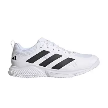 Adidas Court Team Bounce 2.0 White Black Мужские кроссовки Cloud-White Core-Black HR1239 44